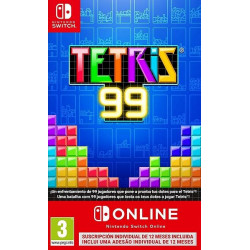 SWITCH TETRIS 99 + 12 MESES...